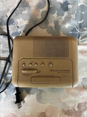 Vintage 1980s Sony Dream Machine ICF-C240 AM/FM Radio + Alarm Clock